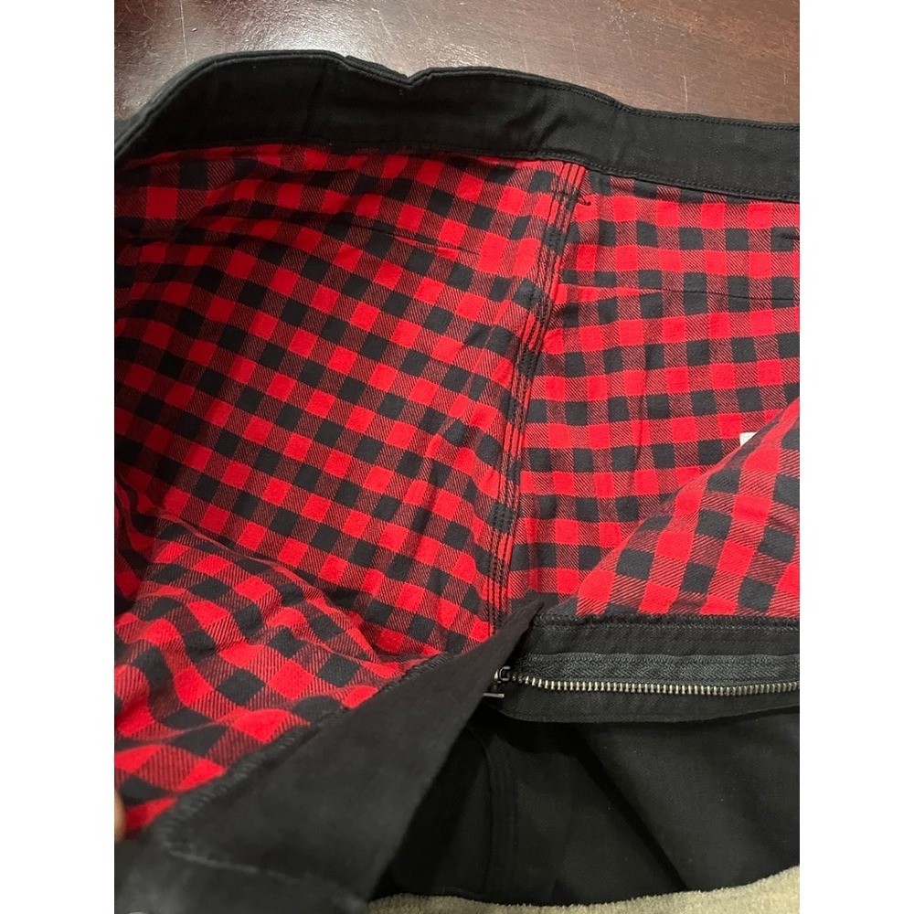 NWT Duluth Trading Co Doubleflex Black Jeans Work Flex Standard Fit 38x30 - Picture 5 of 12